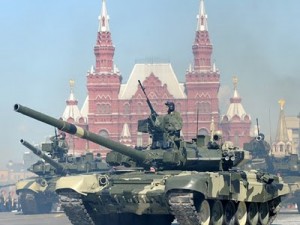 Stalin şi parada militară din Piaţa Roşie